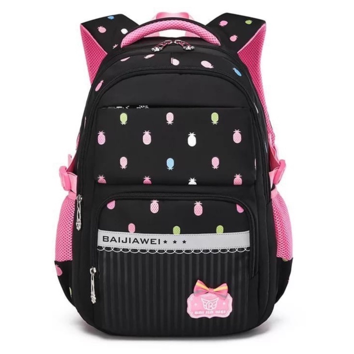 TAS RANSEL ANAK / TAS RANSEL ANAK SEKOLAH / MODEL TAS SEKOLAH TERBARU  / TAS RANSEL MOTIF NANAS