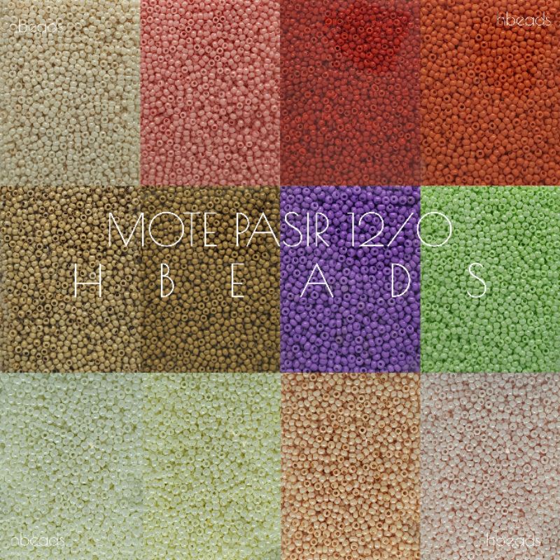 M2101 | 20 gram Mote Pasir 12/O AAA payet mute jahit