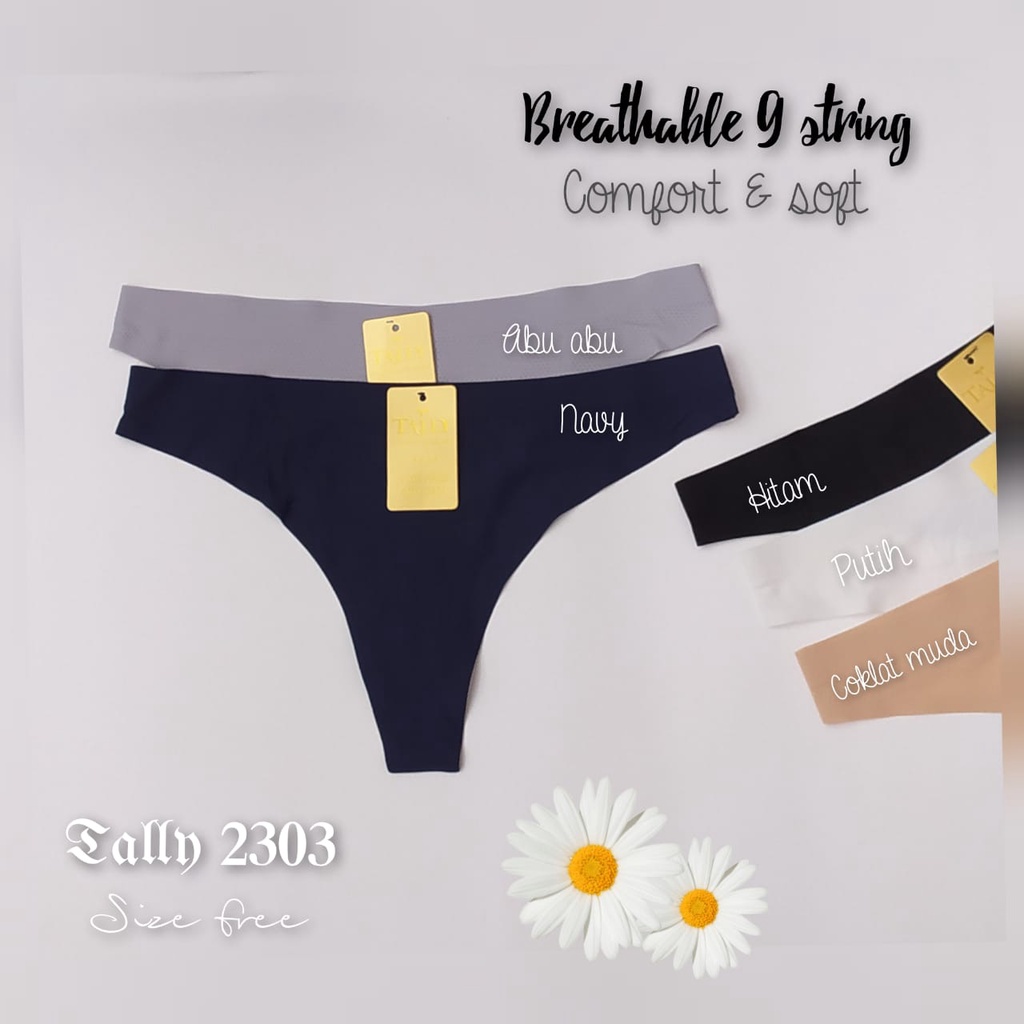 CD GSTRING THONG TALLY 2301 ALLSIZE MUAT SAMPAI JUMBO PAKAIAN DALAM WANITA