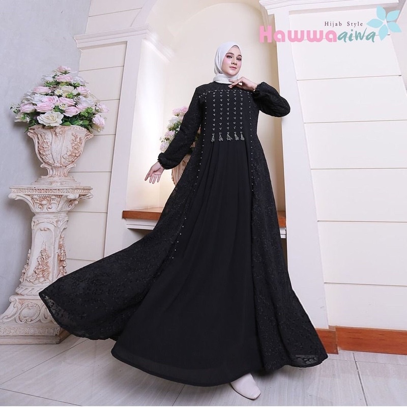 ABAYA DRESS IED SERIES HAWWAAIWA HAWWA AIWA