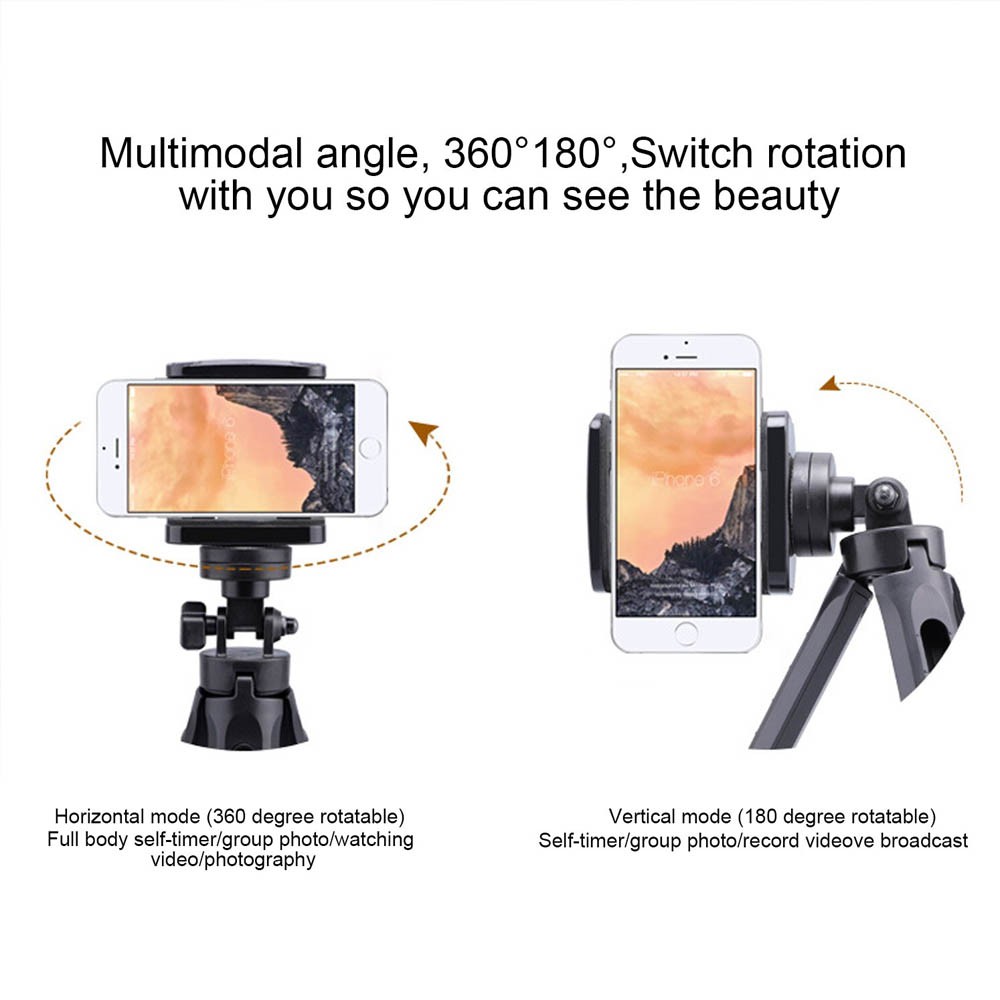 Tripod Support Plastik Tahan Air Handphone Mini Extendable Aksesoris Free Phone Holder Universal