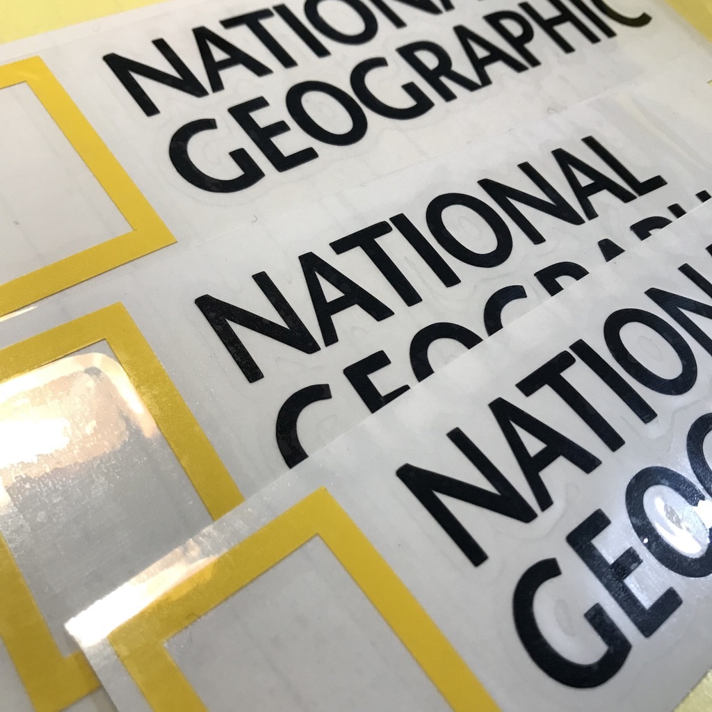 

cutting stiker/sticker natgeo national geographic