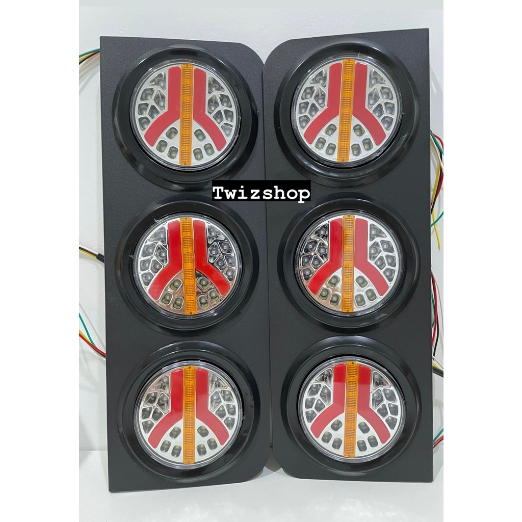 Stop Lamp 24 Volt Truk Model Bulat / Lampu Rem Truck 24V Model Bulat