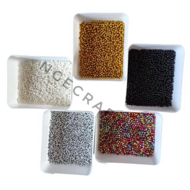 Mutiara ringan 3mm per bks payet mutiara baju