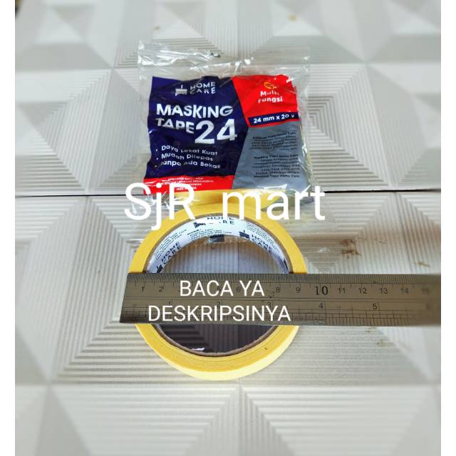 

LAKBAN KERTAS 1 INCH HOMECARE AVIAN / MASKING TAPE 1 INCH /LAKBAN KERTAS 20 YARD LAKBAN KERTAS TEBAL