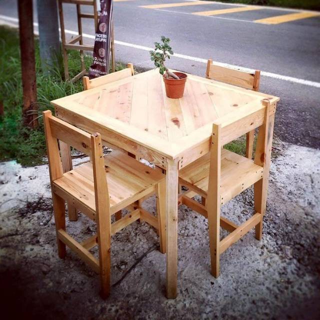 Kursi meja jati belanda