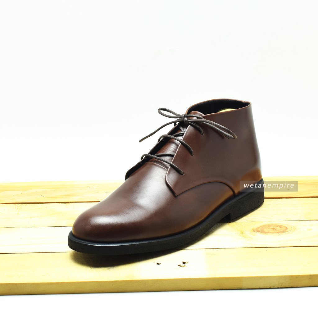 SEPATU Boots Casual Semi Formal Pria PREMIUM - untuk harian dan kerja kantor