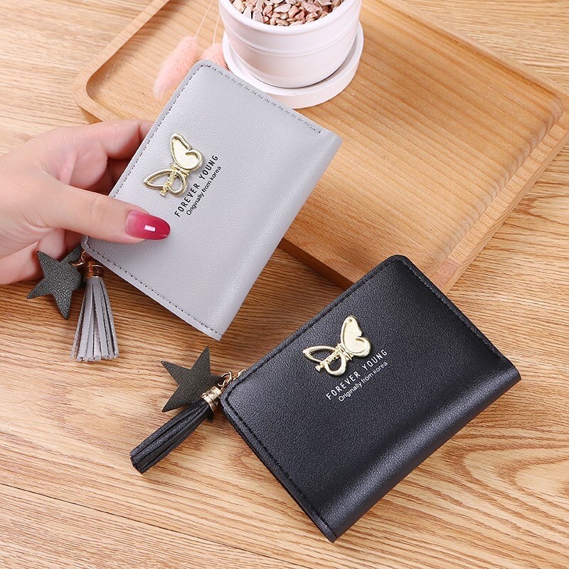 DOMPET LIPAT FOREVER YOUNG TASSEL KUPU-KUPU