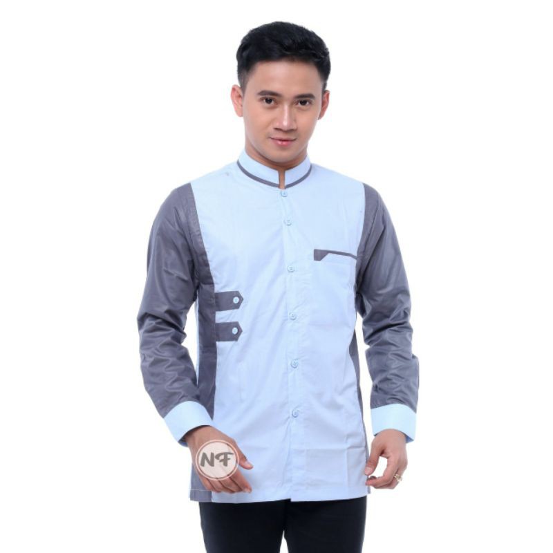 Baju koko muslim pria modern