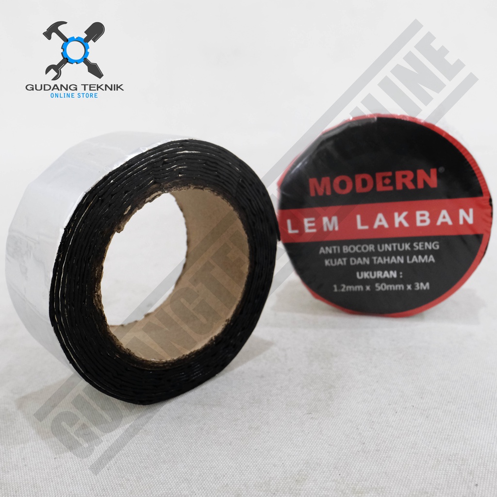 Lakban Lem Anti Bocor Modern / Asphalt Tape - Modern Lem Lakban Kuat 5cm x 3 Meter