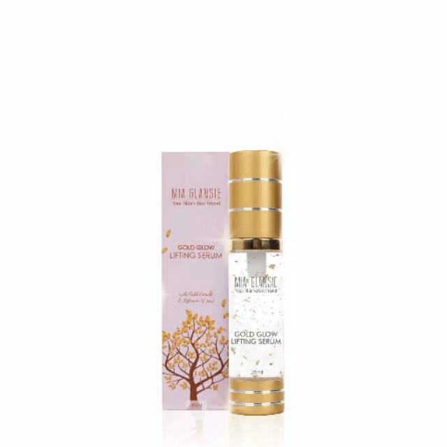 MIA GLANSIE ORIGINAL BPOM ( Gold Glow Lifting Serum )
