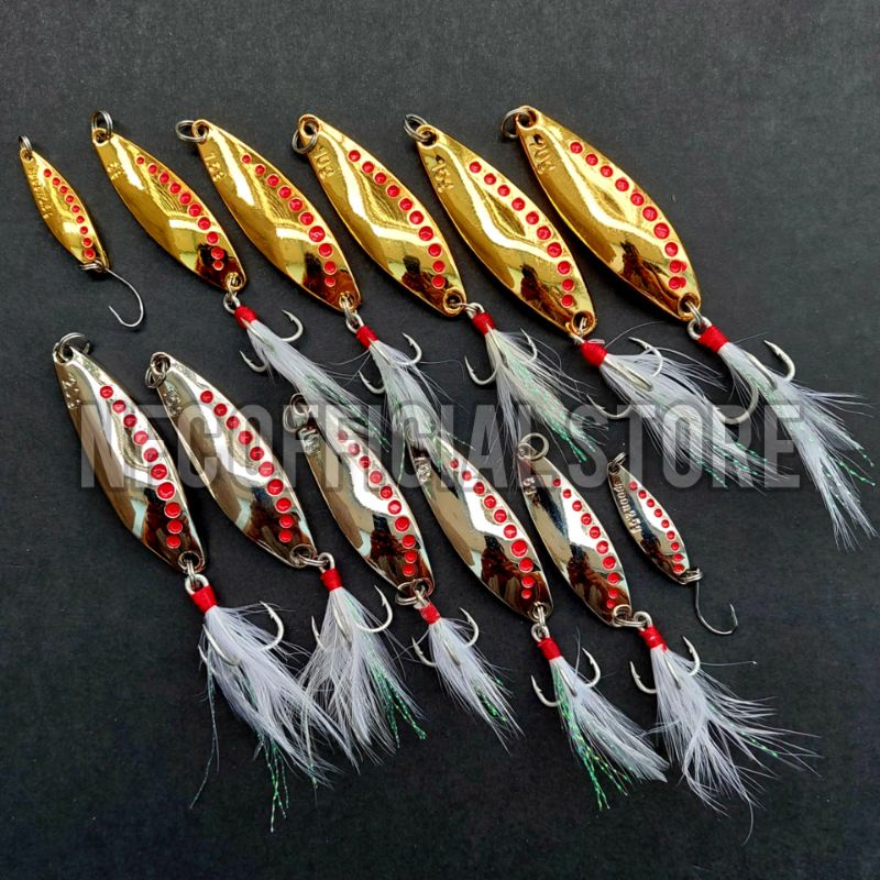 Lure metal spoon 2,5 gr 5 gr 7,5 gr 10 gr 15 gr 20 gr BEST KILLER ACTION