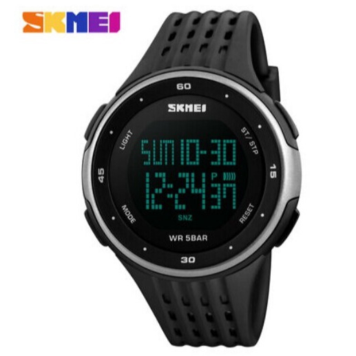 SKMEI 1219 Jam Tangan Wanita Digital Dual Time Anti Air WK-SBY