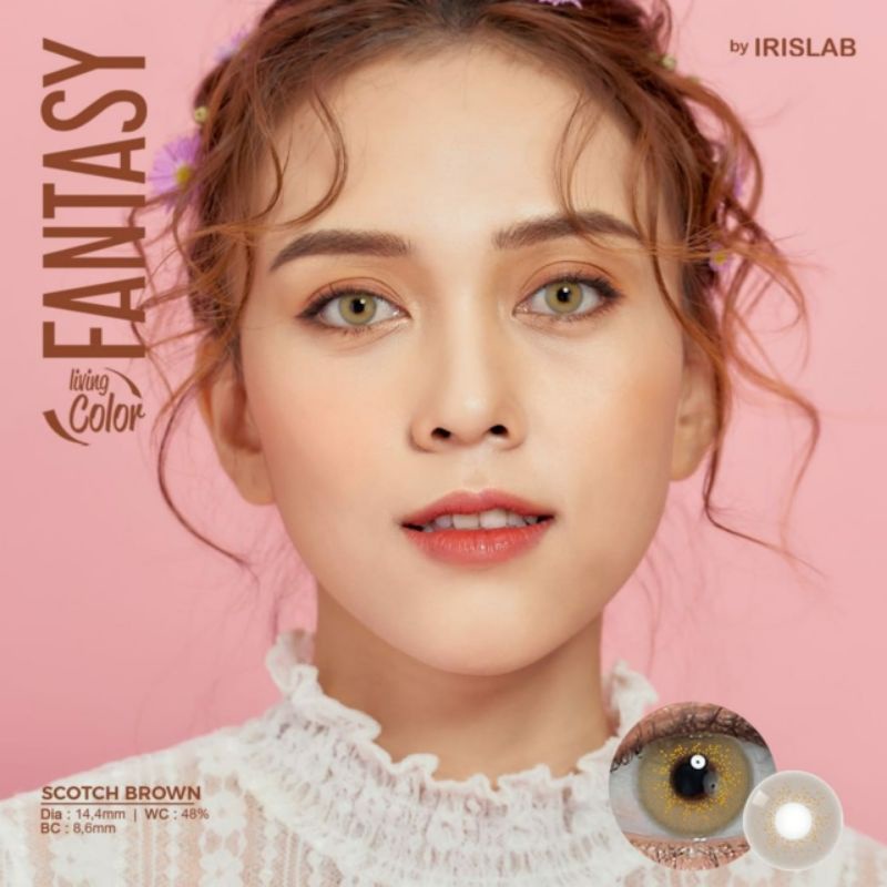 Softlens LIVING COLOR FANTASY 14.4 MM by IRISLAB / Softlen Soflen Softlense Warna