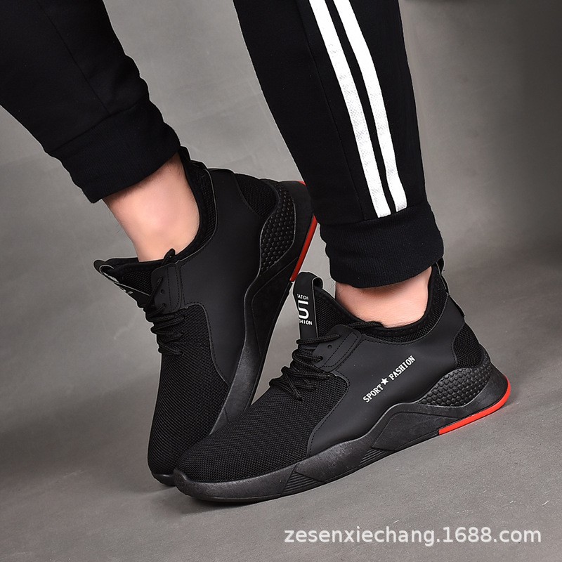 Sepatu Pria SATOH Black Sport