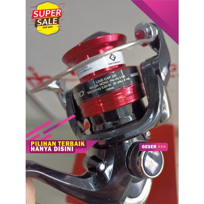 *Promo Murah* REEL SHIMANO SIENNA 1000 FG (19)