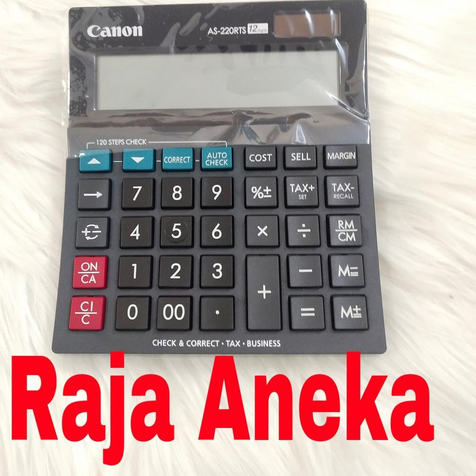 

Berkualitas CANON CALCULATOR KALKULATOR AS-220RTS LEBAR 12DIGIT CHECK CORRECT AS 220RTS 愛