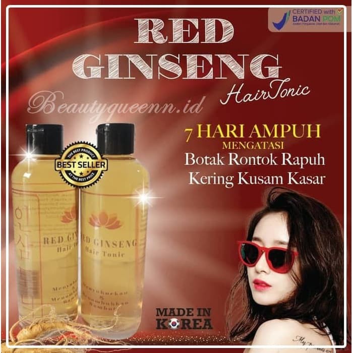 KINDSTORE❤ | Bio Herbal Hair Tonic / Shampo Red Ginseng (275 ml)