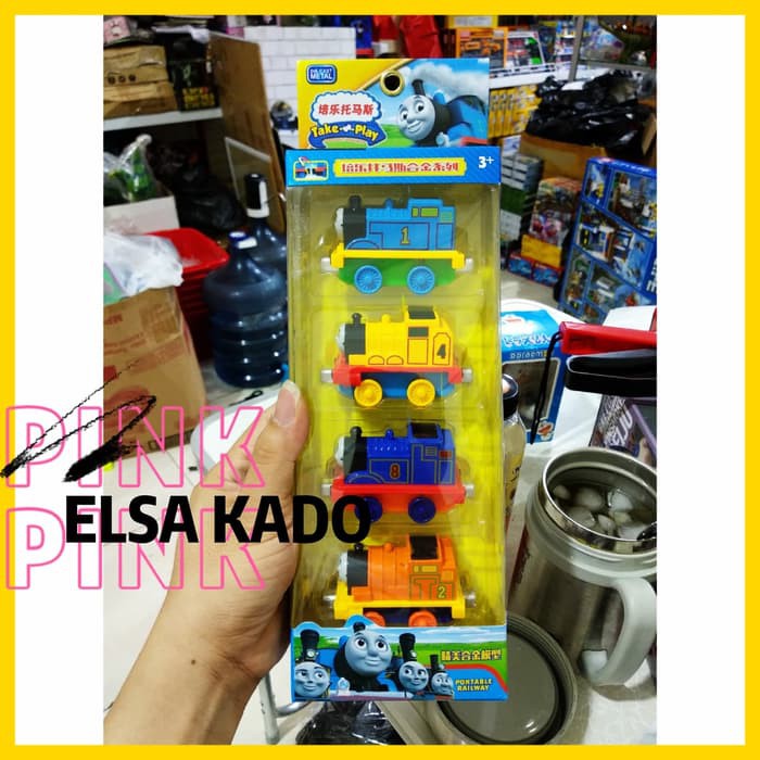 Diecast Thomas And Friends - Diecast Hotwheels - Diecast Set Mainan Anak Kereta Thomas N Friends