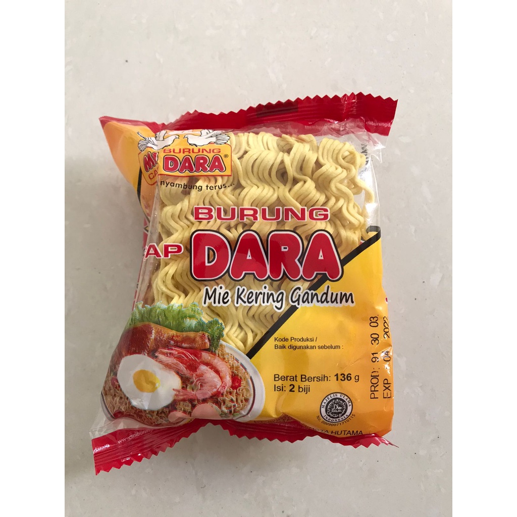 

MIE KERING BURUNG DARA