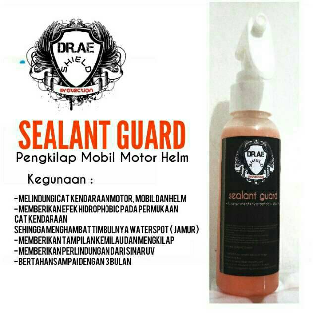 Sealant Guard Nano Ceramic Coating Pengkilap Body Mobil dan Motor