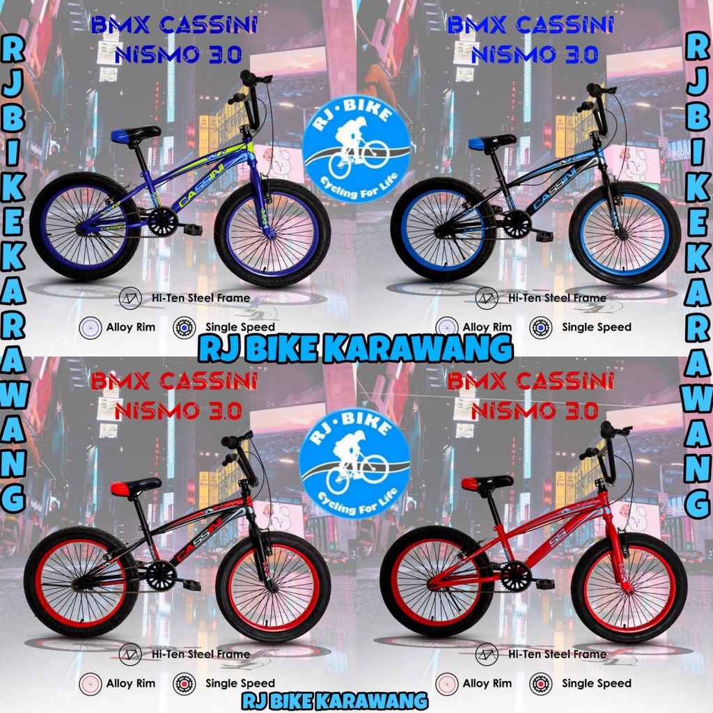 SEPEDA BMX 20&quot; CASSINI BMX NISMO 3.0