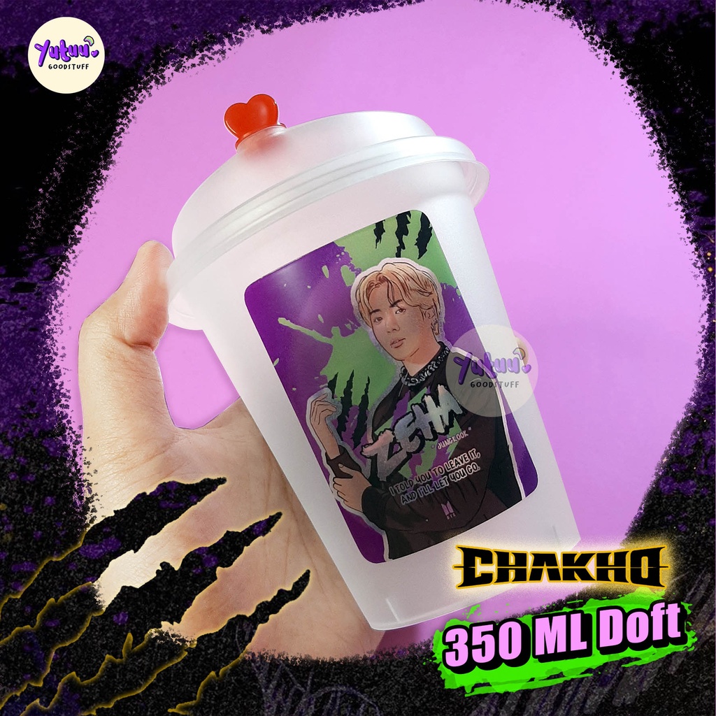 BANGTAN REUSABLE CUP CHAKHO Version Fanmade