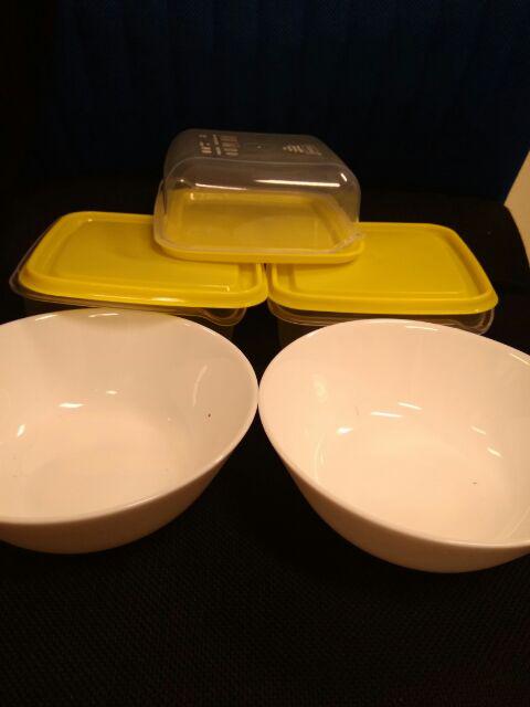 Mangkuk Makan Atau Mangkuk Saji  - Warna Putih , Diameter 15x5 Cm Of931