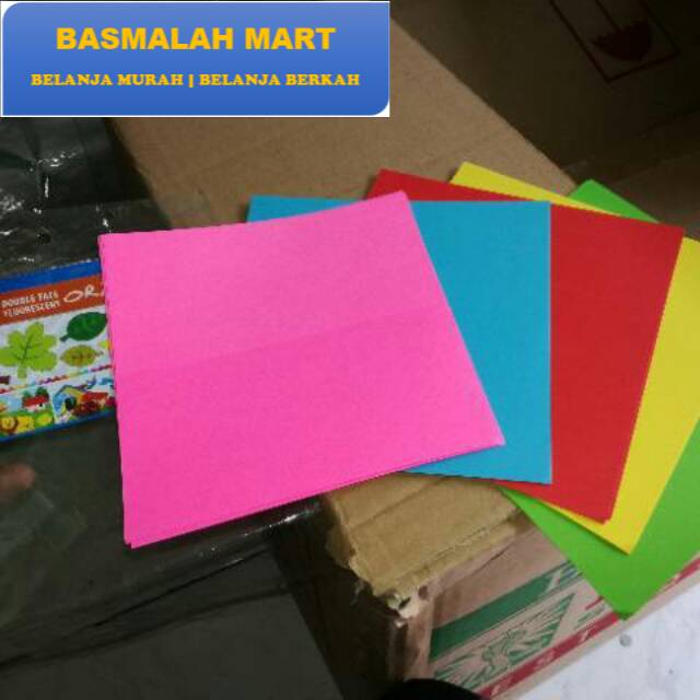 

Kertas Lipat Origami 16 X 16 CM Murah (Ilham Berkah Mart)
