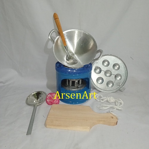 Kitchen Set - Masak Masakan Mainan Versi Mini Paket Masak Telor 6 Barang Real Pict
