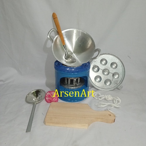 Kitchen Set - Masak Masakan Mainan Versi Mini Paket Masak Telor 6 Barang Real Pict