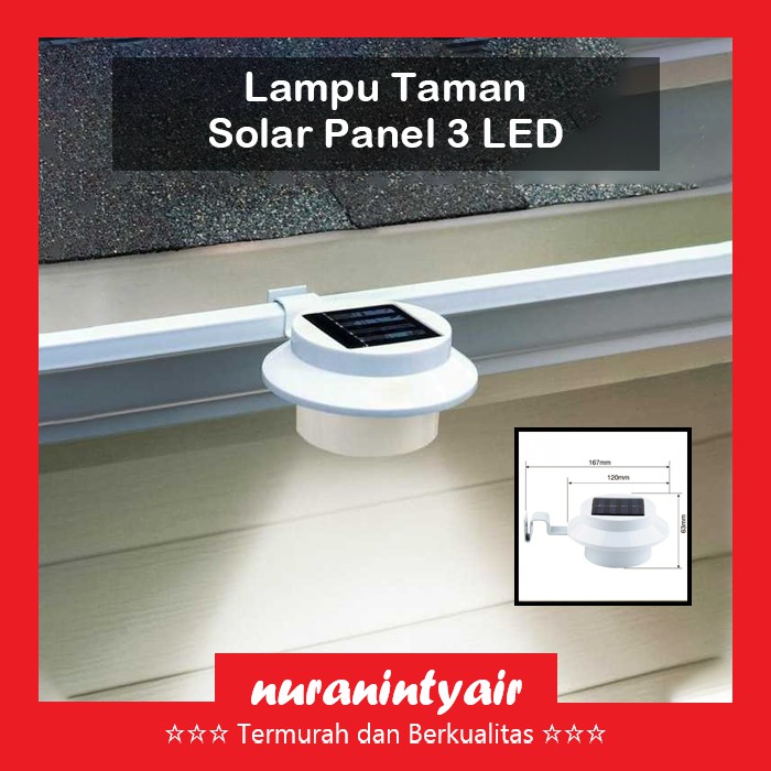 Lampu Taman Tenaga Surya Lampu Outdoor Lampu Tanpa Listrik Solar Cell