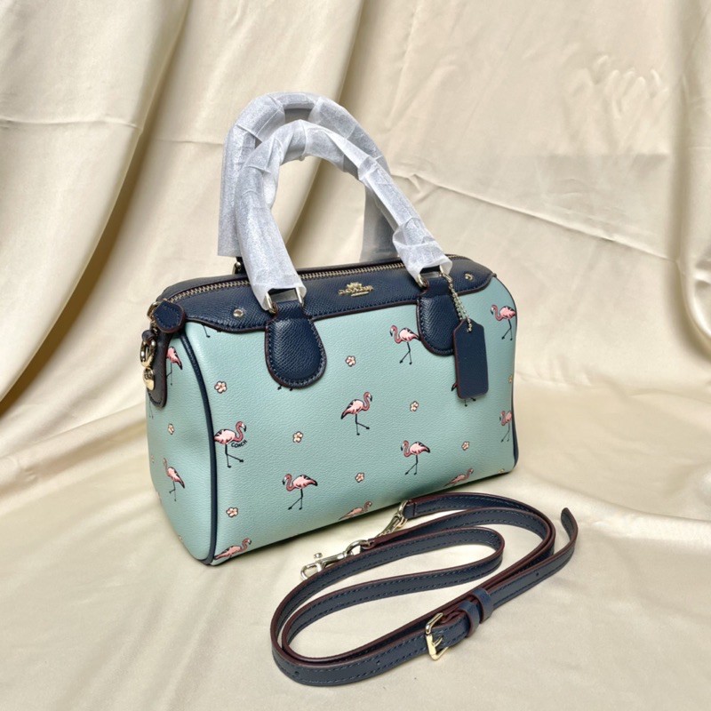 TAS COACH MINI BENNETT FLAMINGO