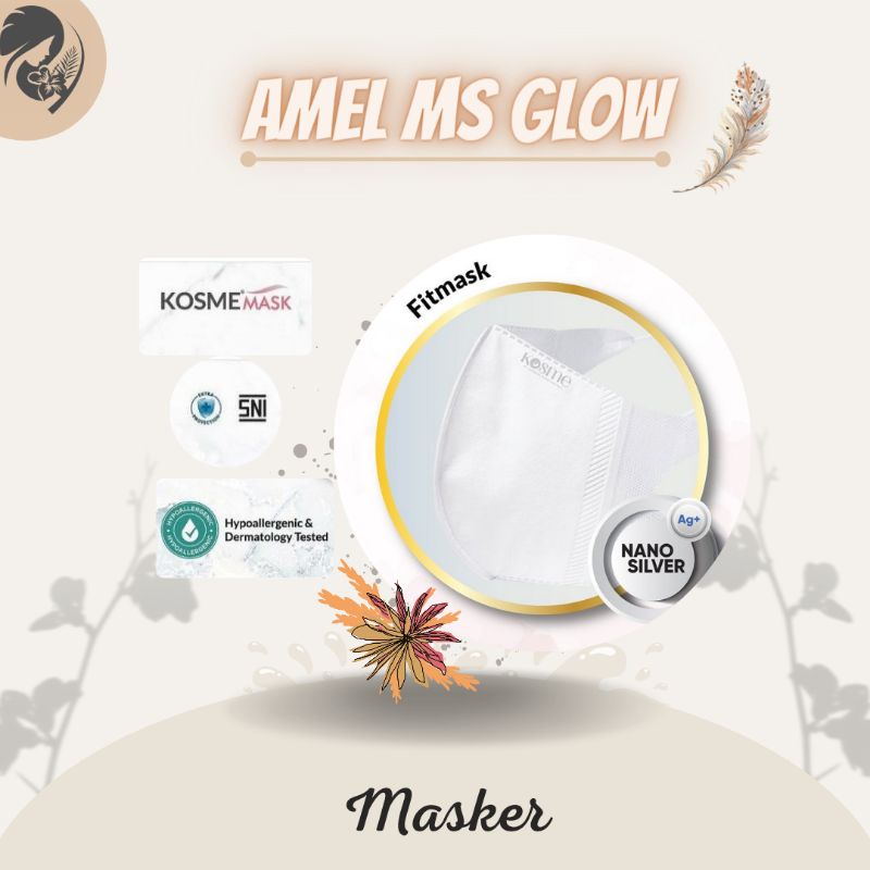 ECER FITMASK / KOSME MASK  / MASKER MS GLOW / MASKER DUCKBILL / FITMASK KOSME / FITMASK HIJAB / FITM
