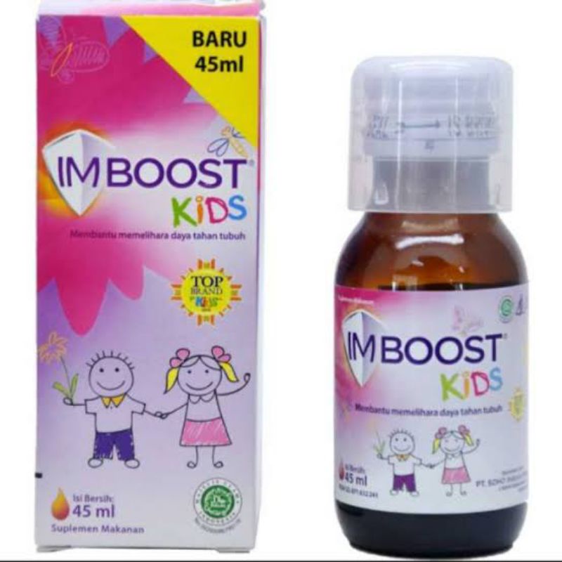 Imboost Kids Syrup 60 ml /imboost syrup || vitamin daya tahan tubuh anak || suplemen Anak || imboost multivitamin