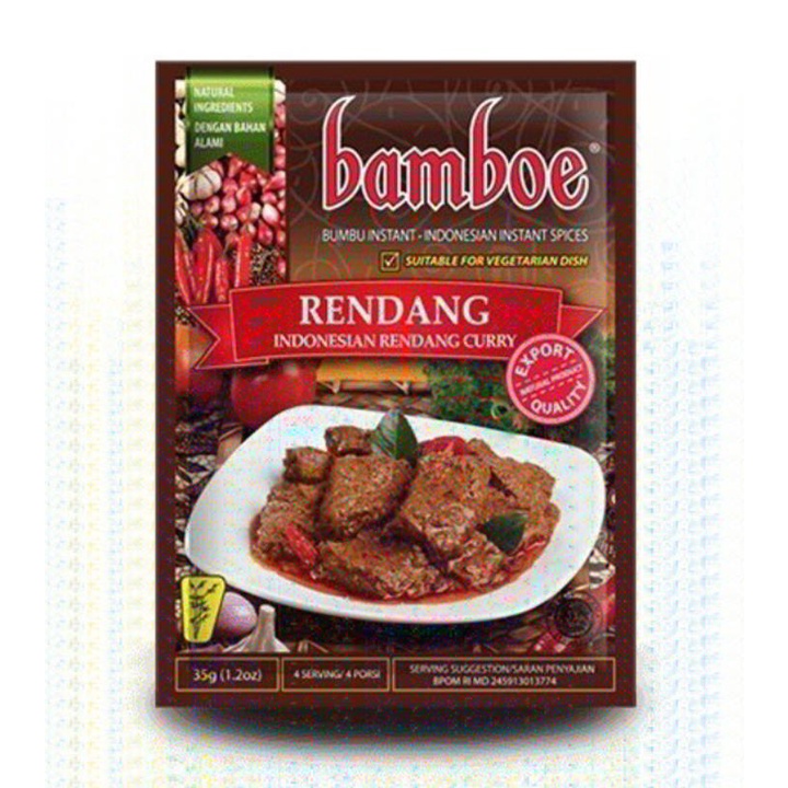 

BAMBOE Bumbu RENDANG instan