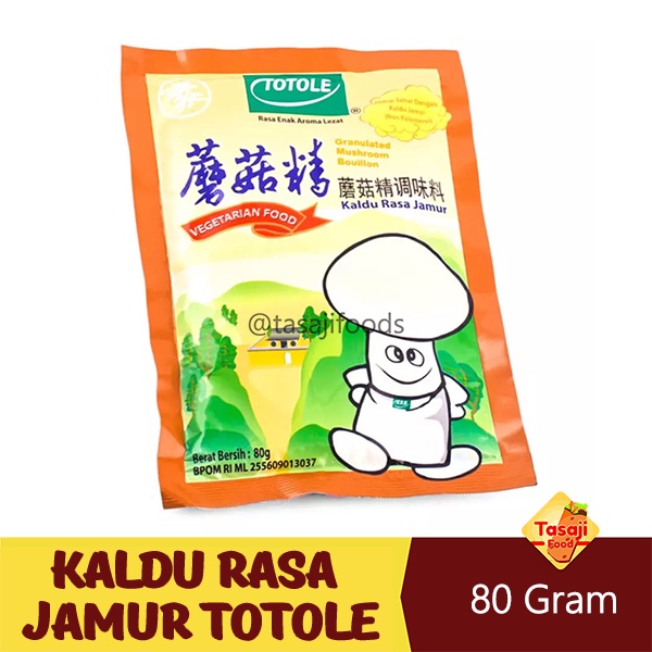 

Kaldu Rasa Jamur / Mushroom Bouillon TOTOLE 80 Gram