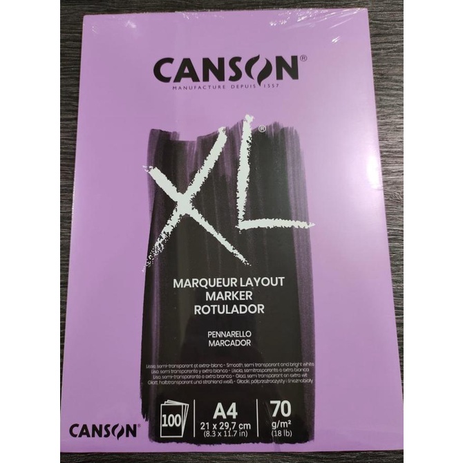 

canson XL marker pad a4