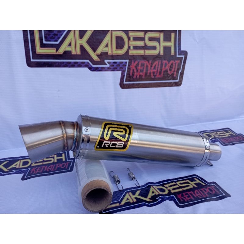 SILENCER KNALPOT RCB (INLET 38/50) ALL MATIC BEBEK SPORT