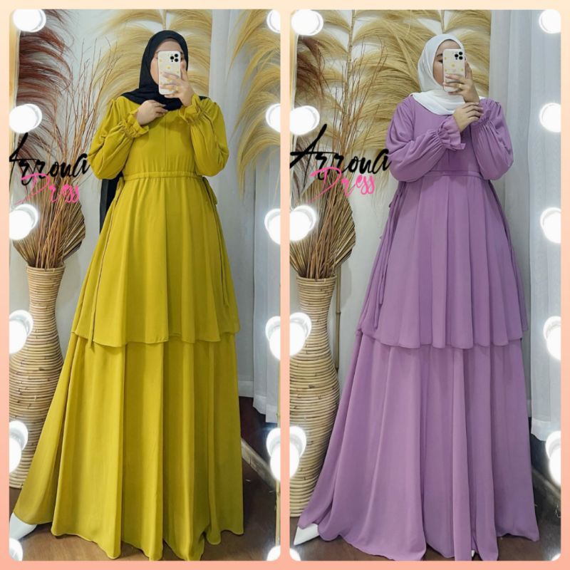 REDY ARRONA DRESS MELAYU CERUTY BEBYDOL