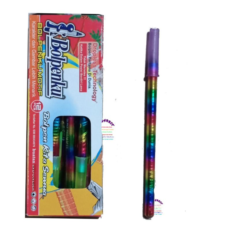 

Bolpenku Motif Pulpen Warna Warni Bling Bling 1 Pcs