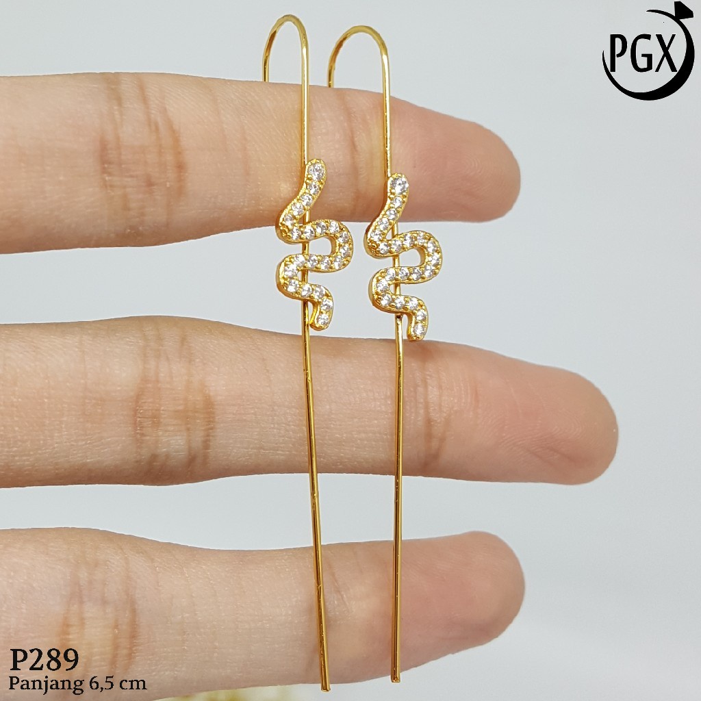 PGX Anting Tusuk Xuping Lapis Emas Aksesoris Perhiasan Premium - P289