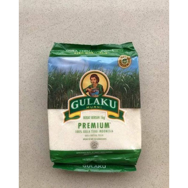 

Gula Pasir Premium 1 kg - Gulaku Gula Tebu (Putih) Premium 1000 gr / 1 kg