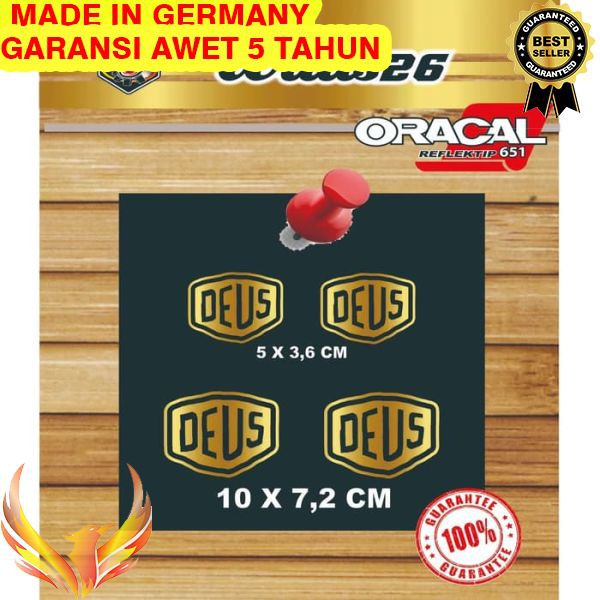 

TERMURAH STICKER STIKER DEUS CUTTING STIKER 04 Reflektor Material Phoenix Star