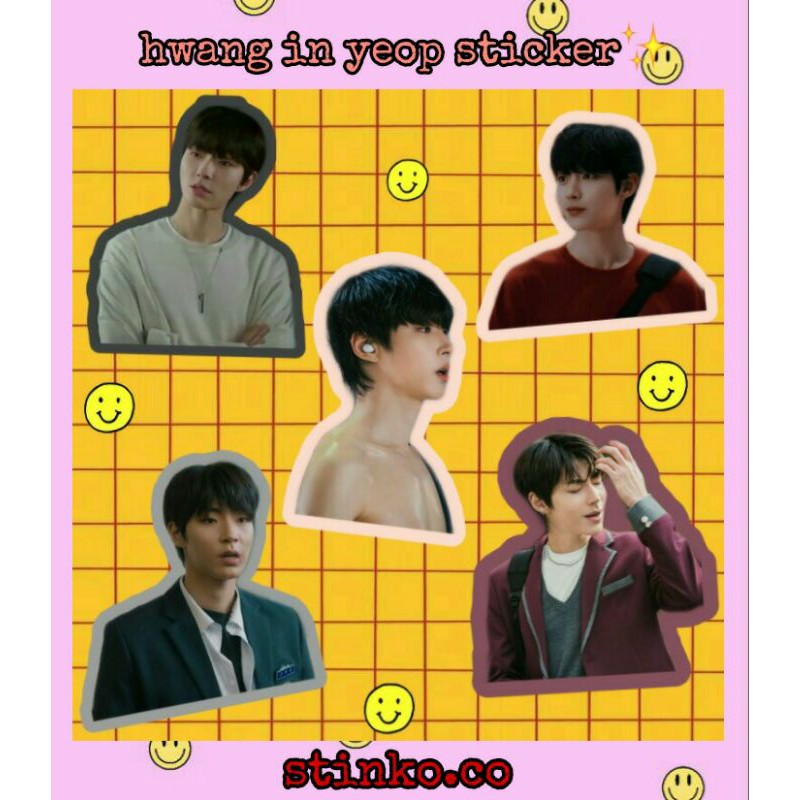 

[30PCS] STICKER HAN SEO JUN/HWANG IN YEOP/TRUE BEAUTY UNTUK HELM/LAPTOP/LEMARI/JURNAL/CRAFT/DIY