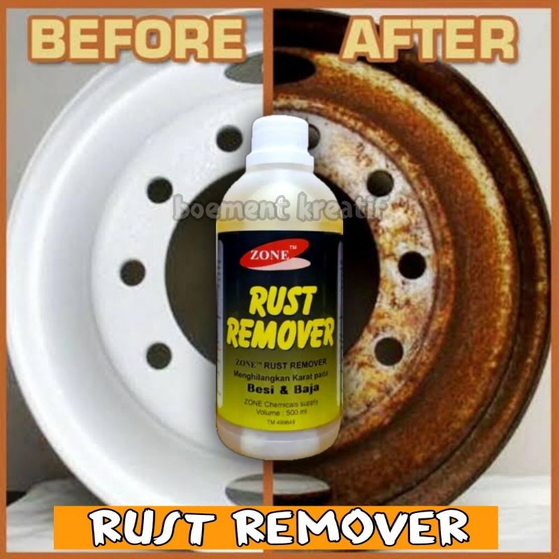 Rust remover penghilang karat besi stainlees baja membandel