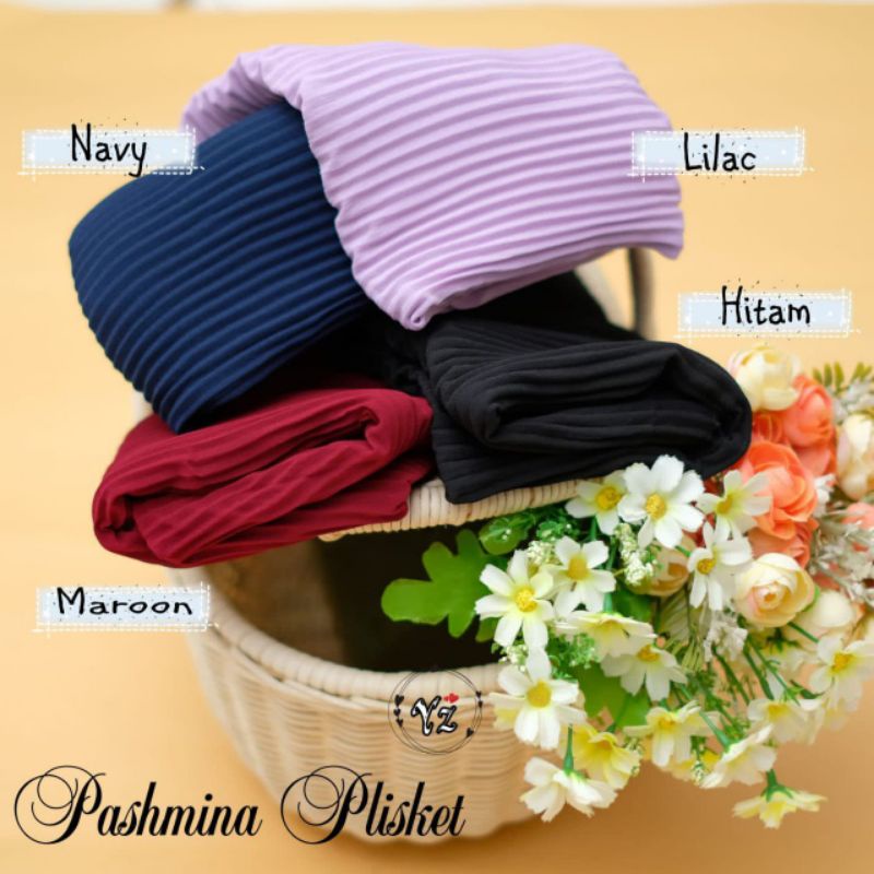 Jilbab Pashmina Plisket / Jilbab anak / Jilbab Momy