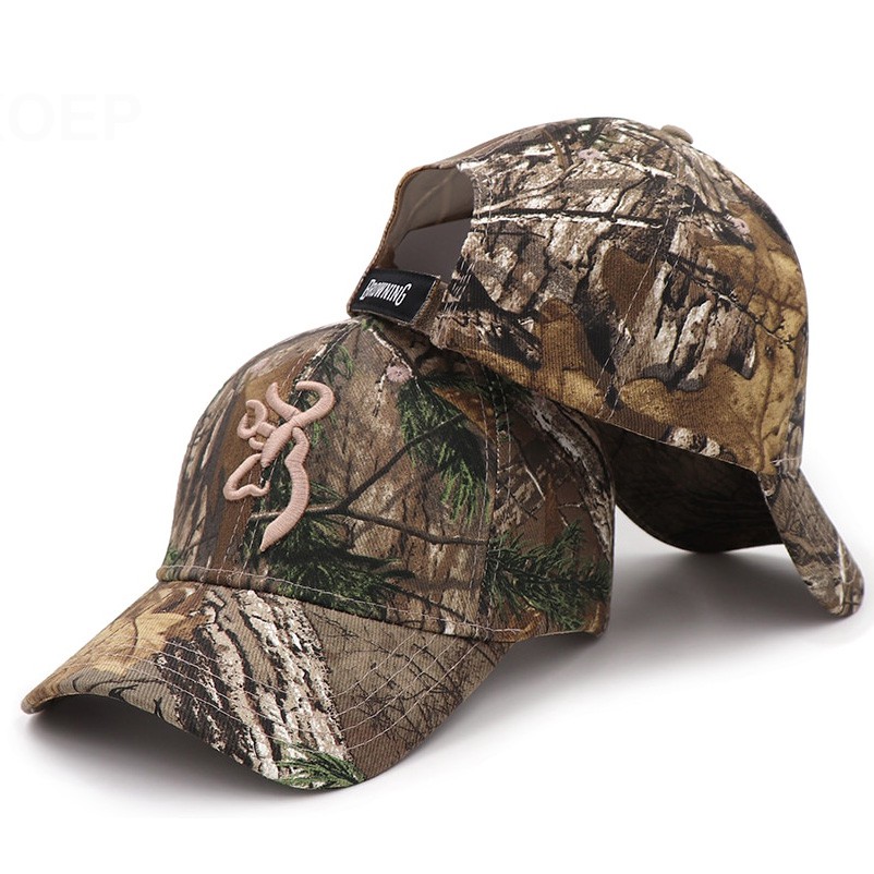 Browning Topi Baseball Snapback Military Camo Style - Green