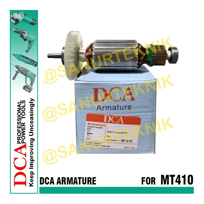 DCA armature MT 410 / Angker untuk mesin MAKTEC MT410 / Rotor MT410