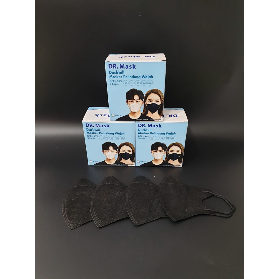 masker Dr Mask duckbill isi 50pcs